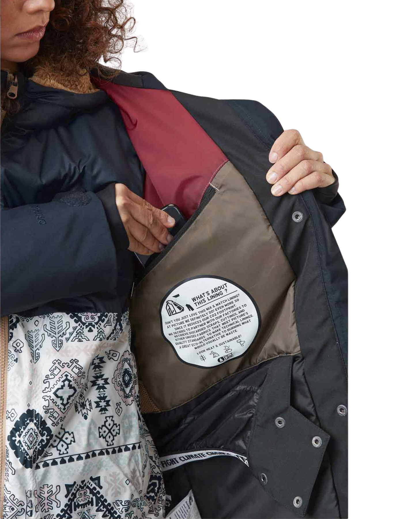 Picture Glawi Women's Snow Jacket - Dark Blue - 2023 Women's Snow Jackets - Trojan Wake Ski Snow