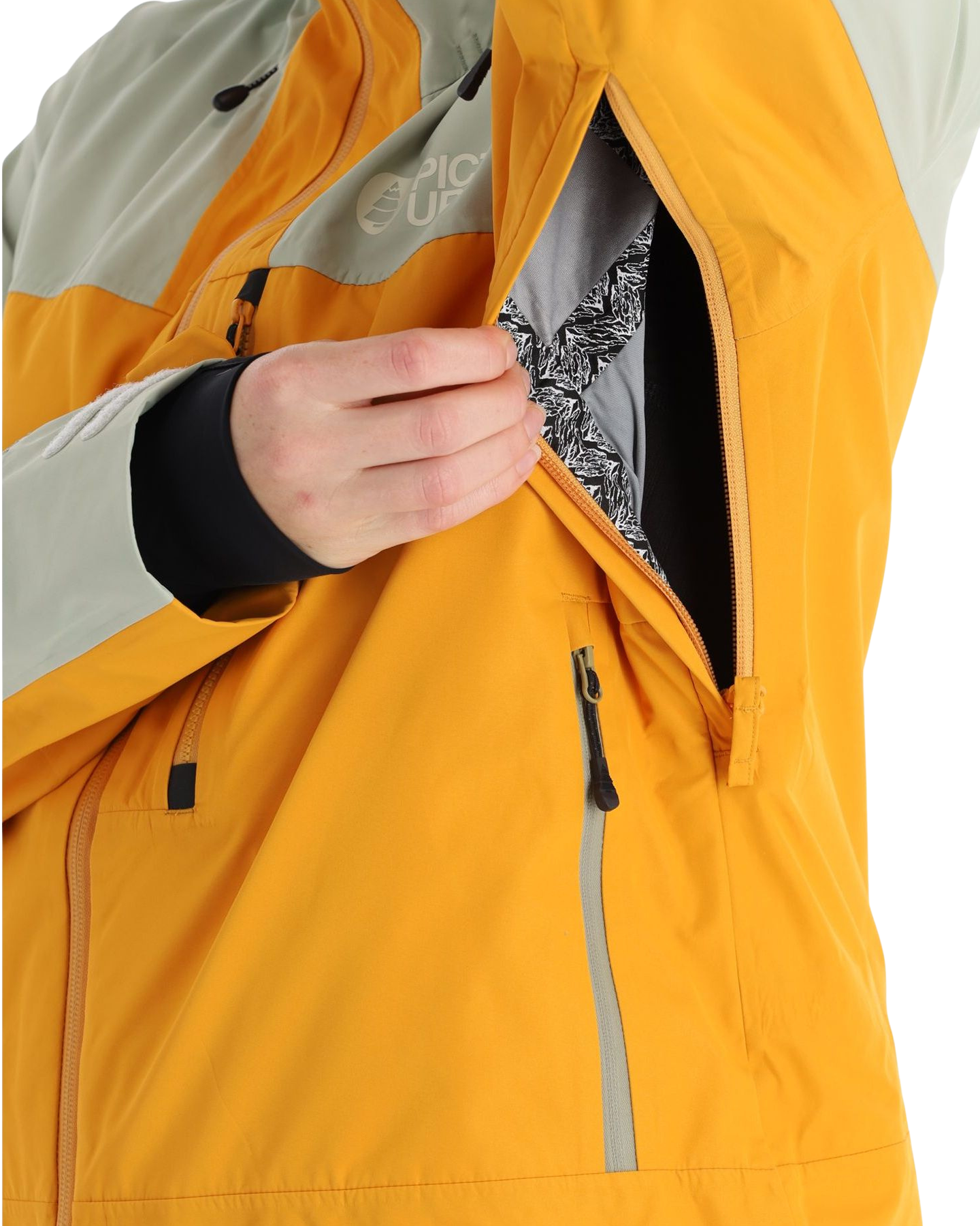 Picture Sylva 3L Women's Jacket - Autumn Blaze - 2024 Women's Snow Jackets - Trojan Wake Ski Snow