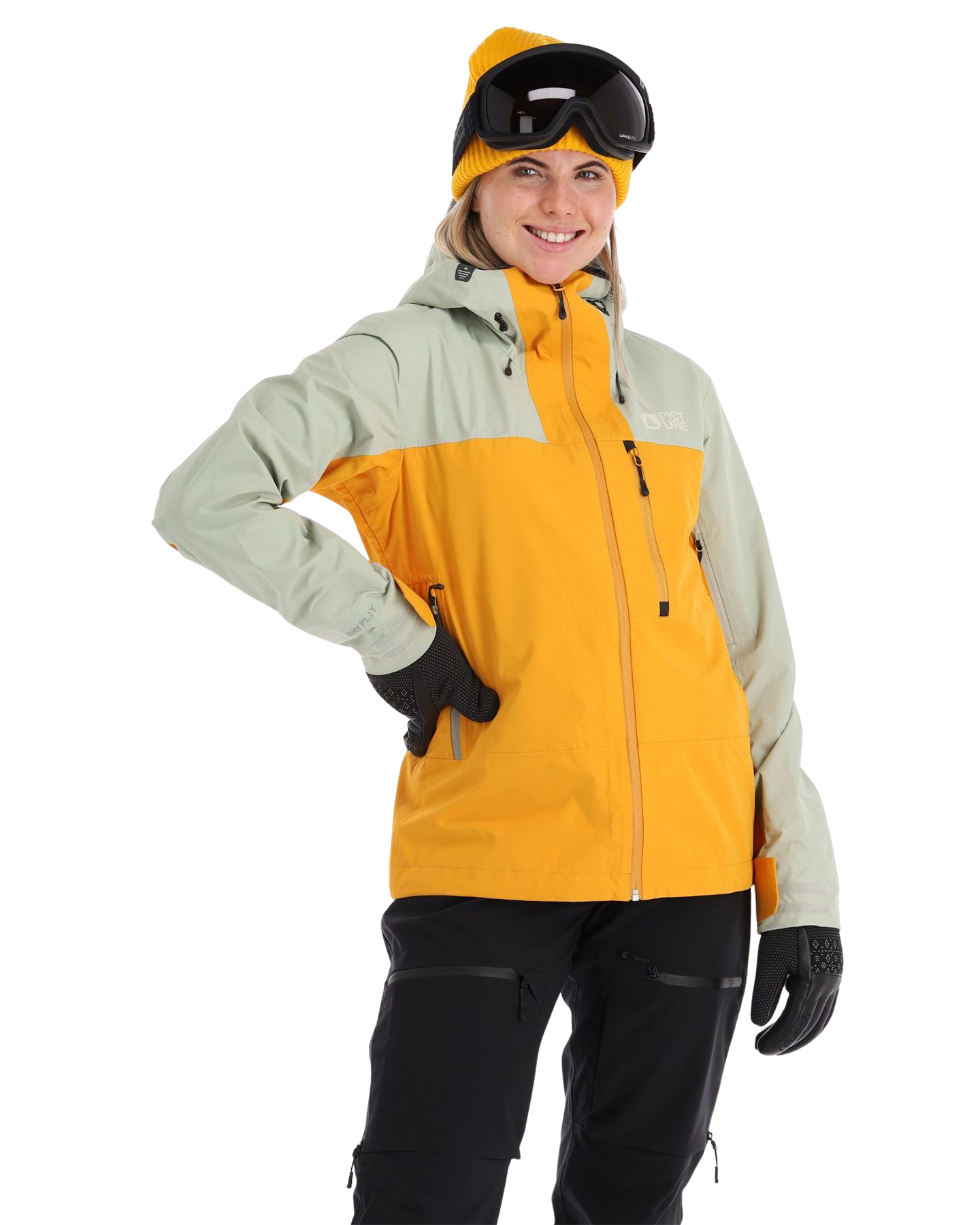 Picture Sylva 3L Women's Jacket - Autumn Blaze - 2024 Women's Snow Jackets - Trojan Wake Ski Snow