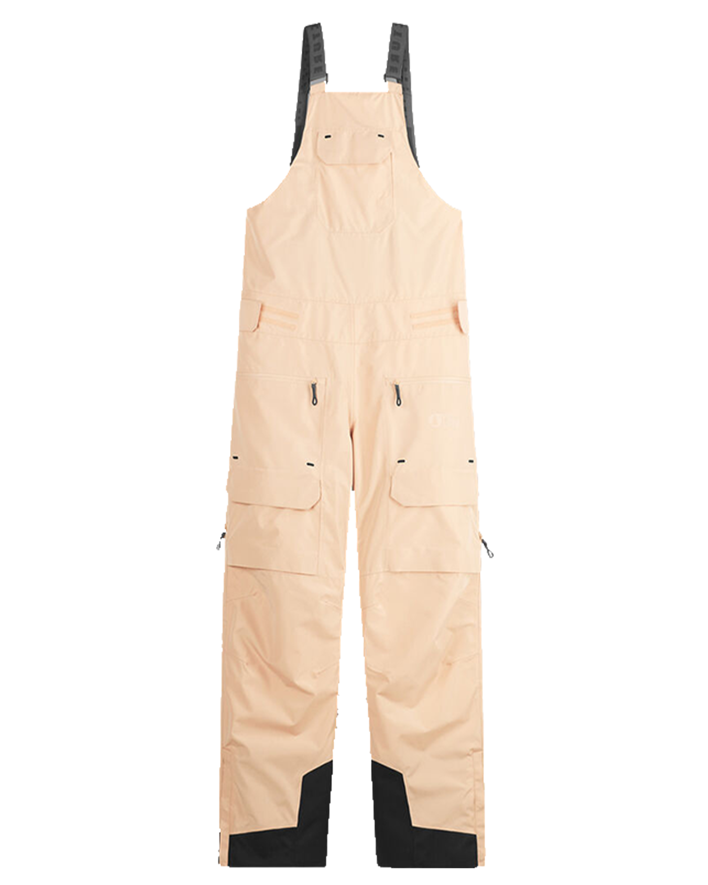 Picture U62 Women's Bib Pants - Harbor Grey - 2024 Women's Snow Bibs - Trojan Wake Ski Snow