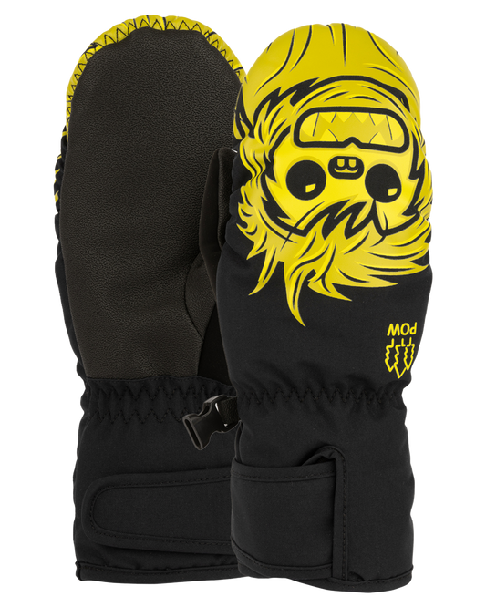 POW Gloves Critter Kids' Snow Mitts Kids' Snow Mittens - Trojan Wake Ski Snow