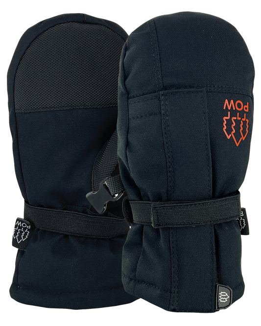 POW Gloves Mc Toddlers Snow Mitts Kids' Snow Mittens - Trojan Wake Ski Snow