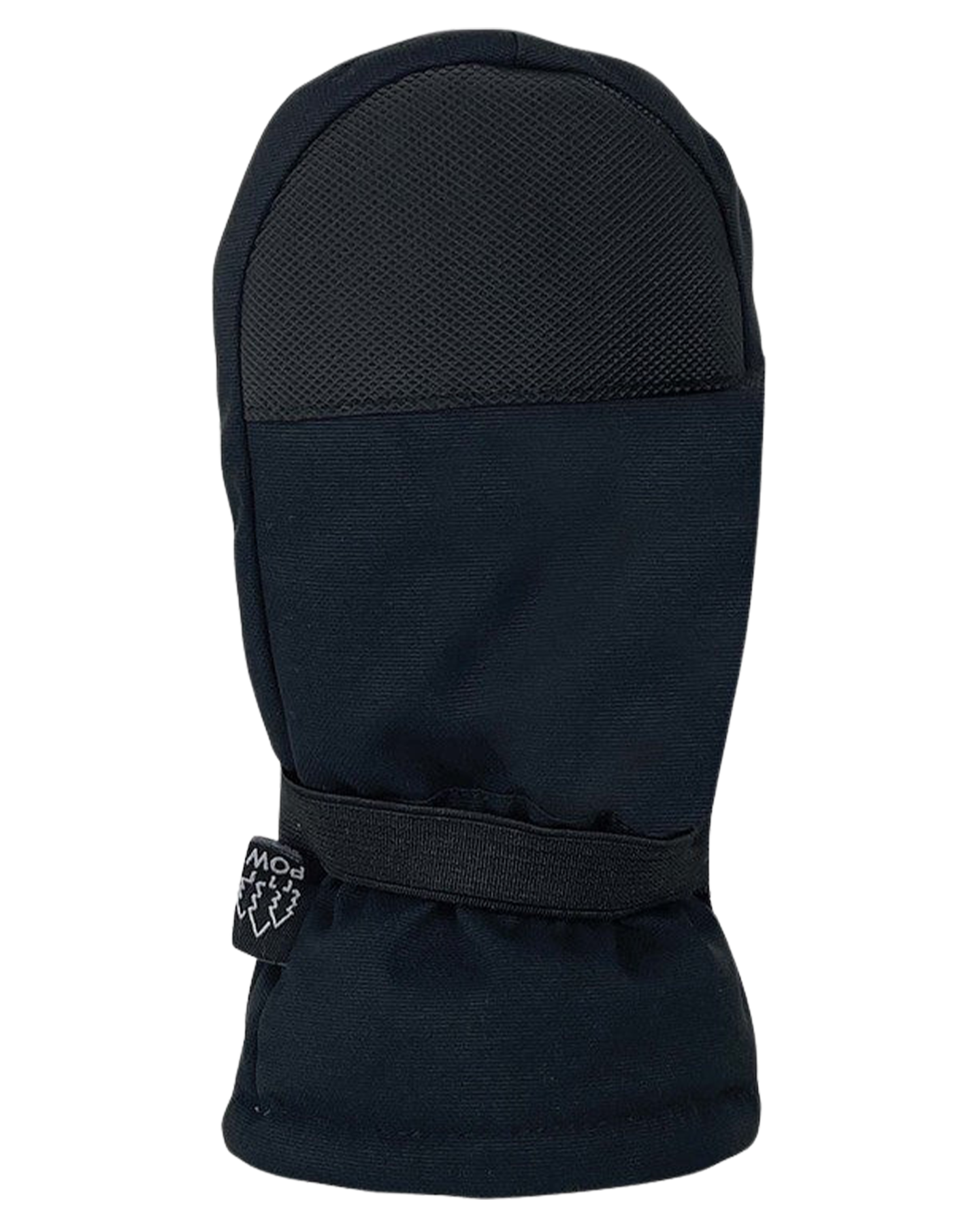 POW Whippersnapper Kids' Mini Mittens - Black - 2023 Kids' Snow Mittens - Trojan Wake Ski Snow