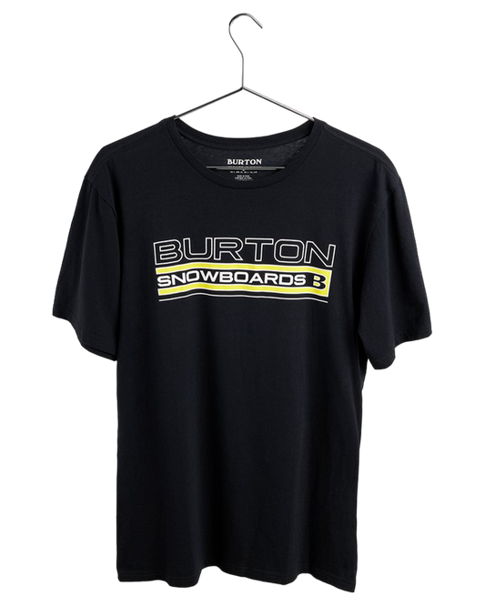 Burton Hiddenmeadow Short Sleeve T-Shirt - True Black - 2022 Shirts & Tops - Trojan Wake Ski Snow