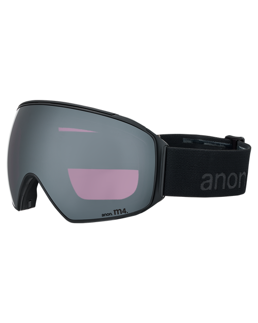 Anon M4 (Toric) Snow Goggles + Bonus Lens + MFI® Face Mask - Smoke/Perceive Sunny Onyx Unisex Snow Goggles - Trojan Wake Ski Snow