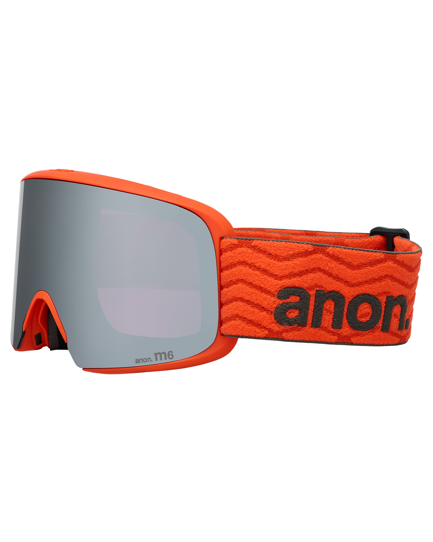 Anon M6 Snow Goggles + Bonus Lens + MFI® Face Mask - Fiesta Red/Perceive Sunny Onyx Unisex Snow Goggles - Trojan Wake Ski Snow
