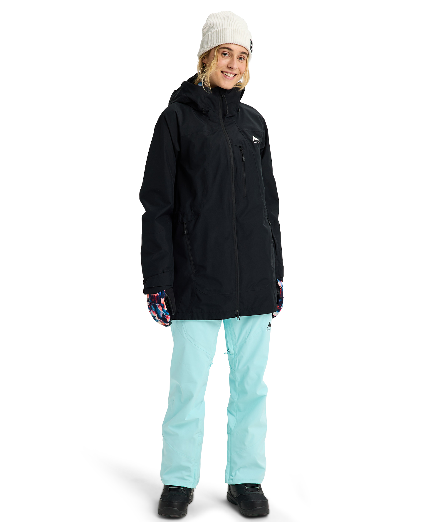 Burton Women's Reserve 2L Insulated Snow Jacket - True Black Women's Snow Jackets - Trojan Wake Ski Snow