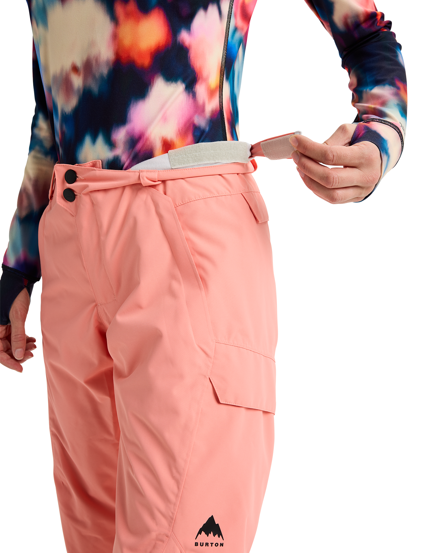 Burton Women's Reserve 2L Insulated Snow Pants - Sunrise Coral Women's Snow Pants - Trojan Wake Ski Snow