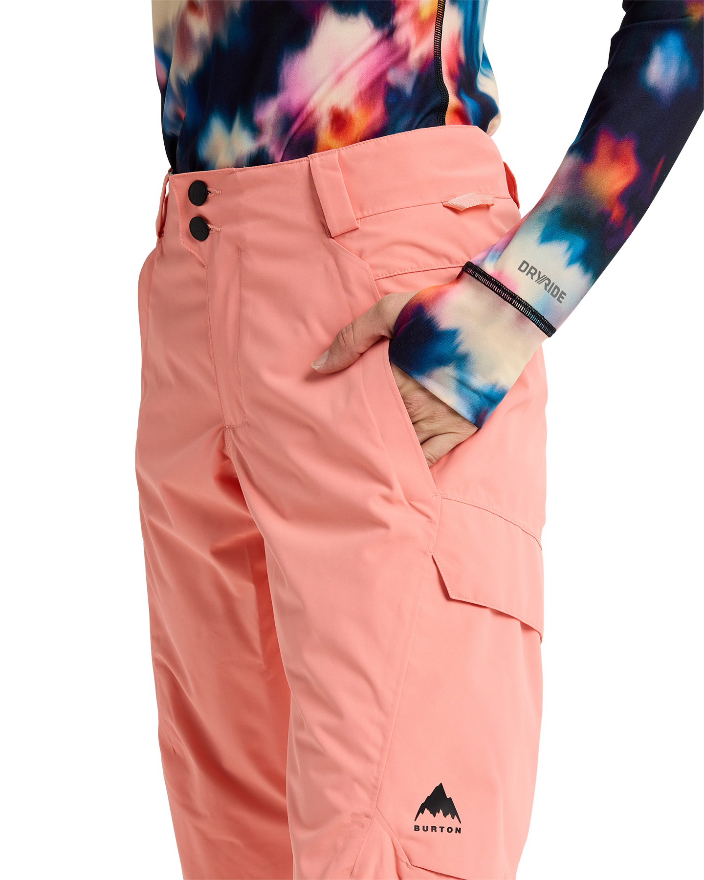 Burton Women's Reserve 2L Insulated Snow Pants - Sunrise Coral Women's Snow Pants - Trojan Wake Ski Snow