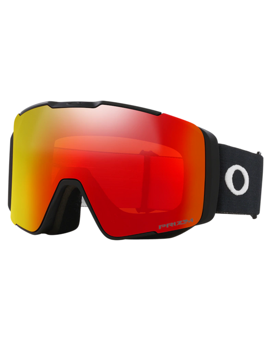 Oakley Line Miner Pro M Snow Goggles - Matte Black | PRIZM Snow Torch Iridium Lens w/Bonus PRIZM Snow Iced Iridium Lens Snow Goggles - Trojan Wake Ski Snow