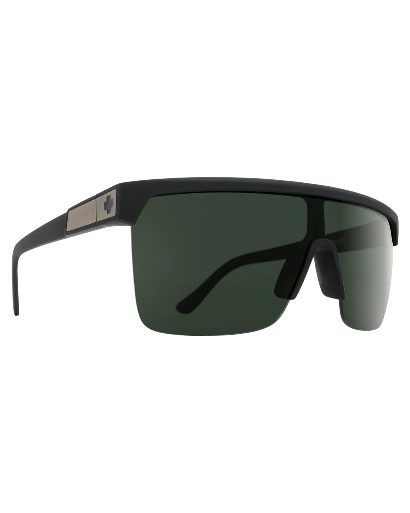 Spy Flynn 5050 - Soft Matte Black/Happy Gray Green Sunglasses - Trojan Wake Ski Snow