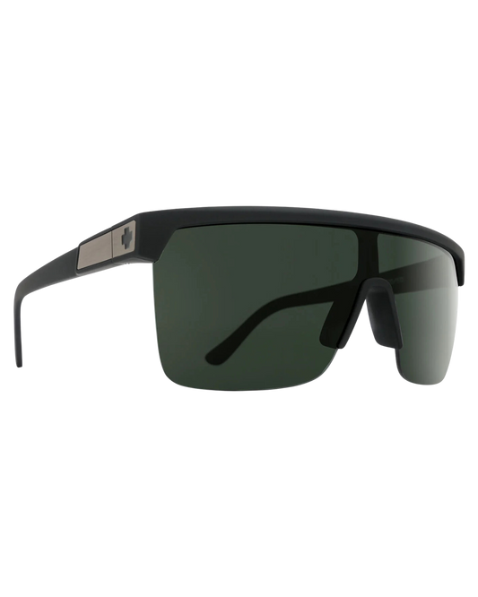 Spy Flynn 5050 - Soft Matte Black/Happy Gray Green Sunglasses - Trojan Wake Ski Snow