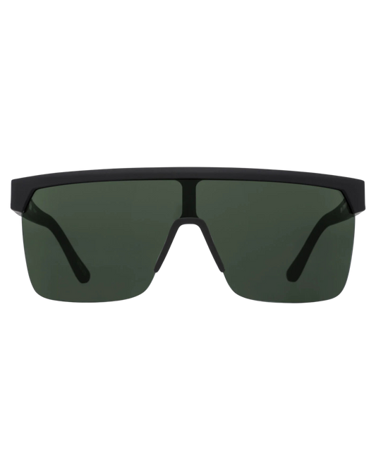 Spy Flynn 5050 - Soft Matte Black/Happy Gray Green Sunglasses - Trojan Wake Ski Snow