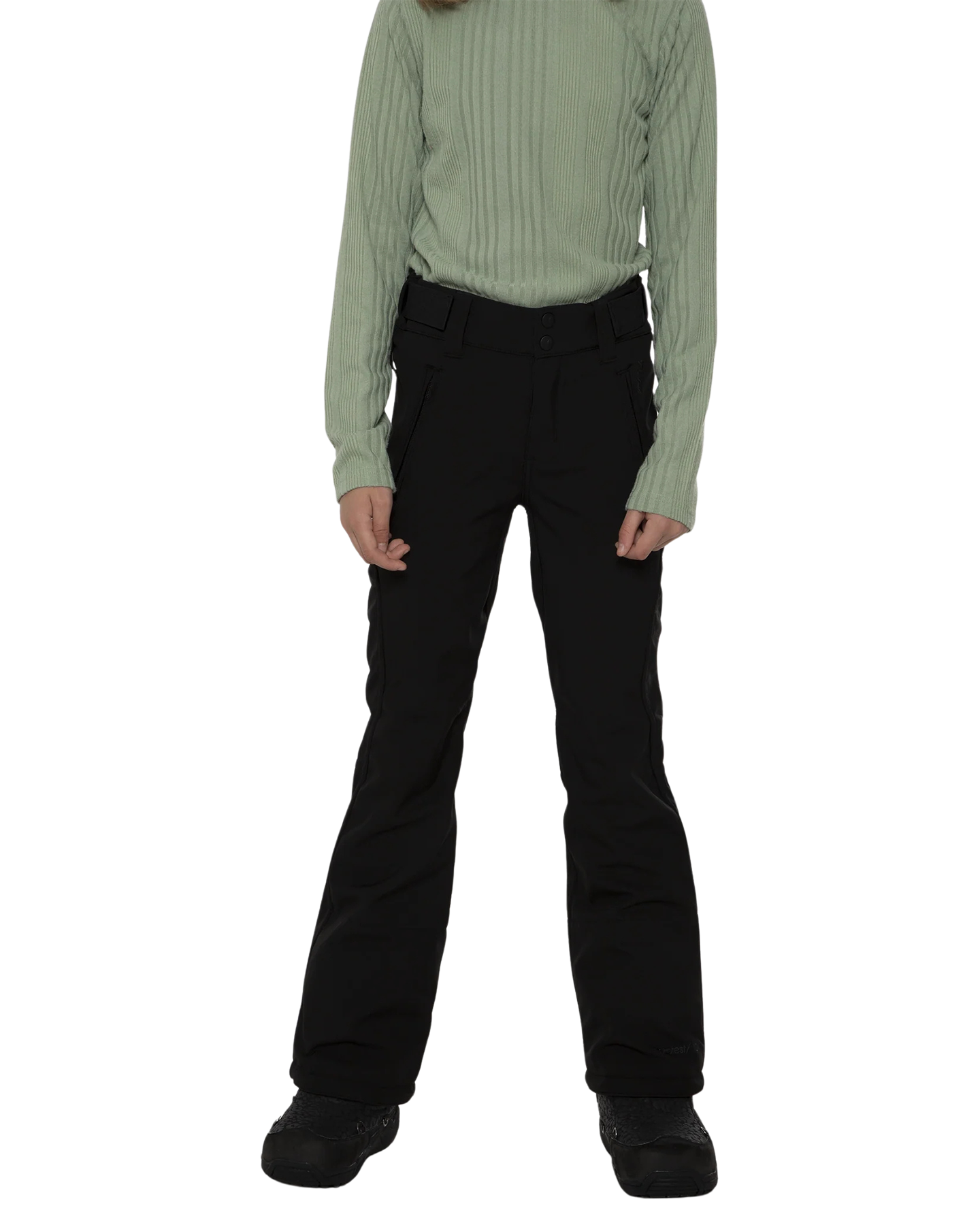 Protest Lole Junior Pant - True Black Kids' Snow Pants - Trojan Wake Ski Snow