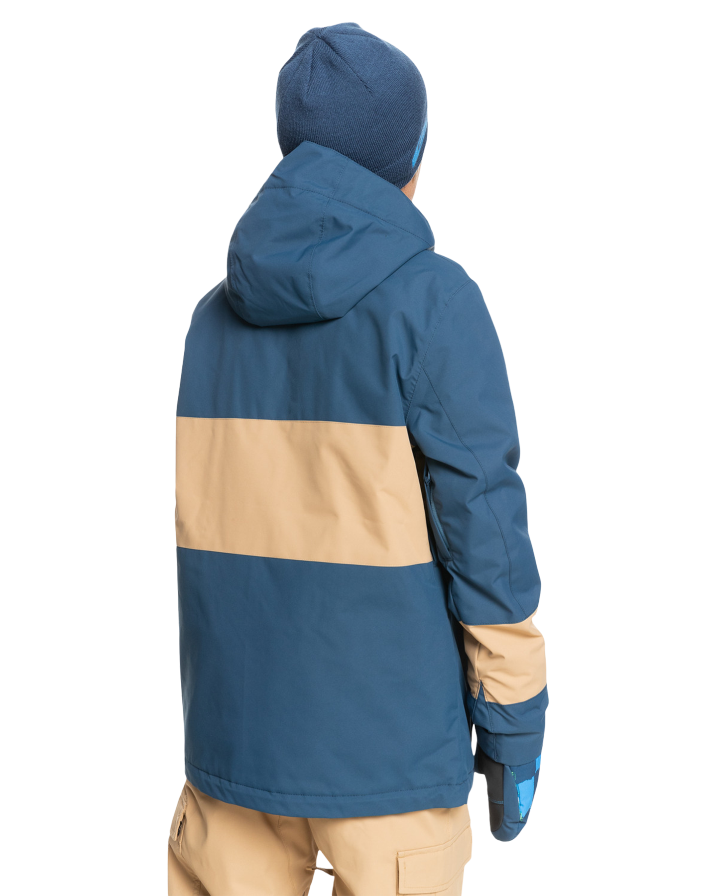Quiksilver Kids' Steeze Snow Jacket - Insignia Blue Kids' Snow Jackets - Trojan Wake Ski Snow