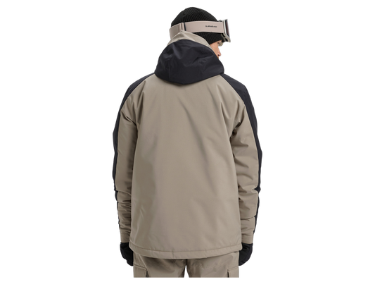 Quiksilver Mission Block Jacket - Fallen Rock Snow Jackets - Trojan Wake Ski Snow