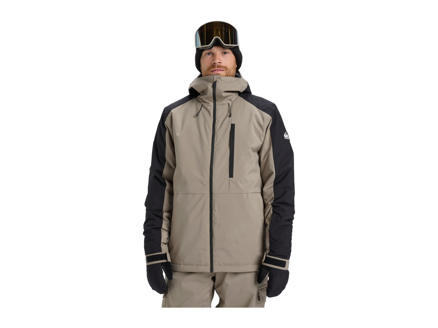 Quiksilver Mission Block Jacket - Fallen Rock Snow Jackets - Trojan Wake Ski Snow