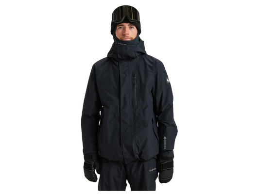 Quiksilver Mission Gore-Tex Jacket - True Black Snow Jackets - Trojan Wake Ski Snow