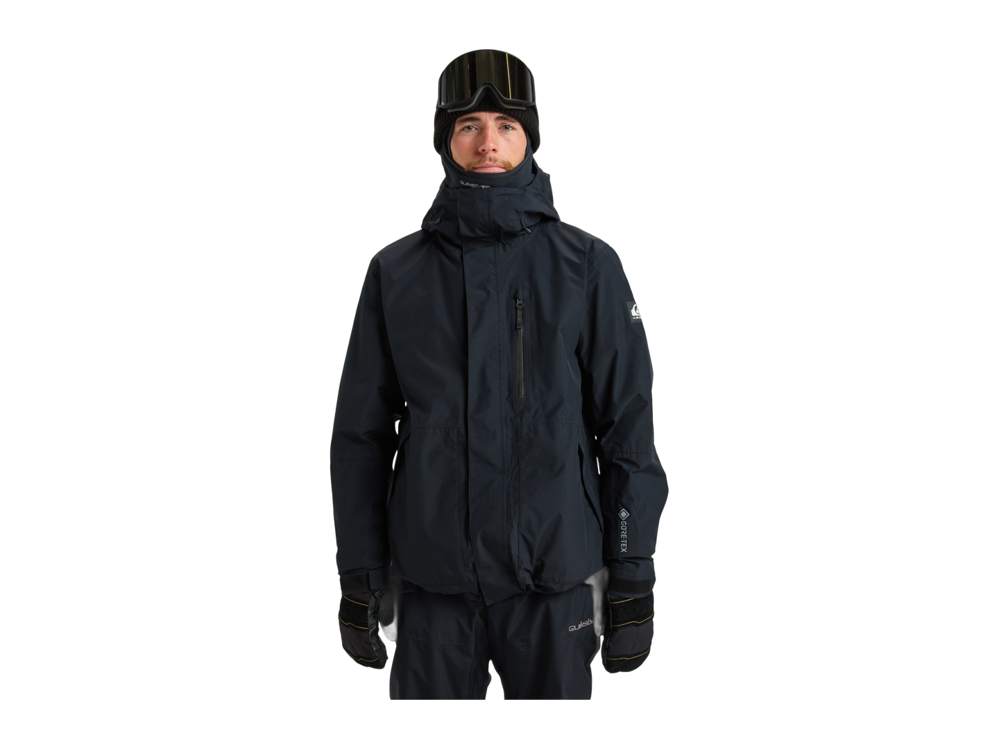 Quiksilver Mission Gore-Tex Jacket - True Black Snow Jackets - Trojan Wake Ski Snow