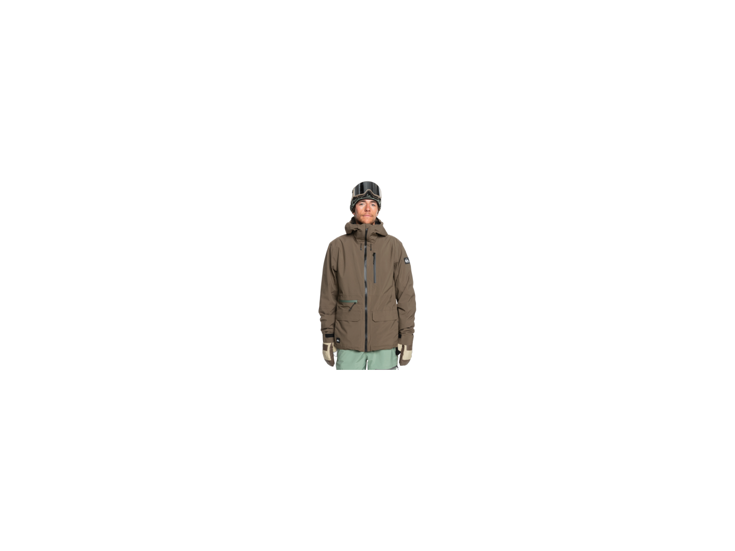 Quiksilver Quest Stretch 20K Jacket - Canteen Snow Jackets - Trojan Wake Ski Snow