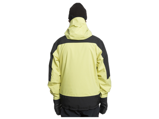 Quiksilver Ultralight 20K Jacket - Celery Green Snow Jackets - Trojan Wake Ski Snow