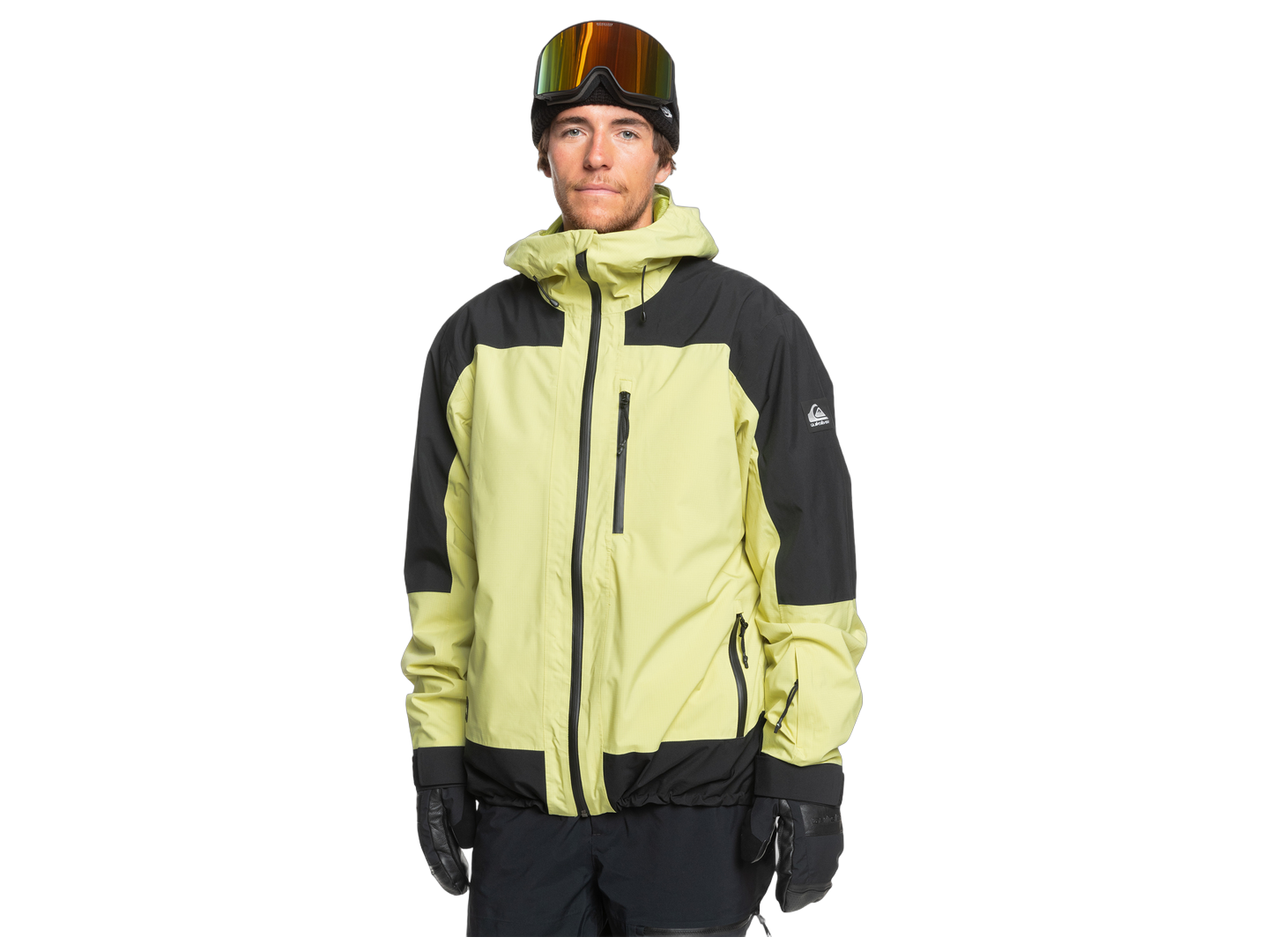 Quiksilver Ultralight 20K Jacket - Celery Green Snow Jackets - Trojan Wake Ski Snow