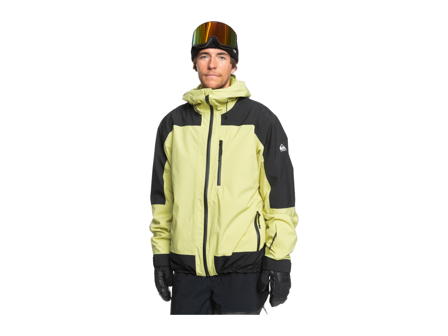 Quiksilver Ultralight 20K Jacket - Celery Green Snow Jackets - Trojan Wake Ski Snow