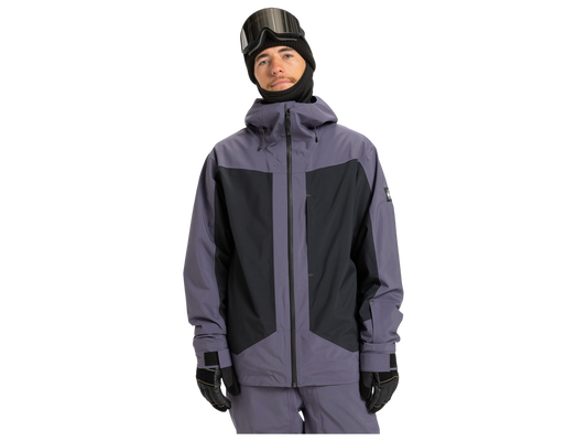 Quiksilver Ultralight Stretch 20K Jacket - Graystone Snow Jackets - Trojan Wake Ski Snow