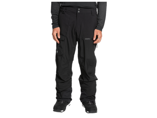 Quiksilver Utility Pant - True Black Snow Pants - Trojan Wake Ski Snow