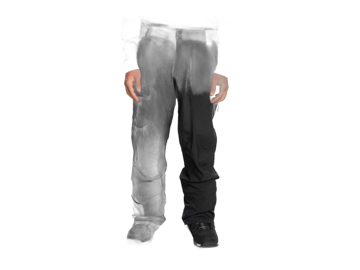 Quiksilver Utility Pant - True Black Snow Pants - Trojan Wake Ski Snow