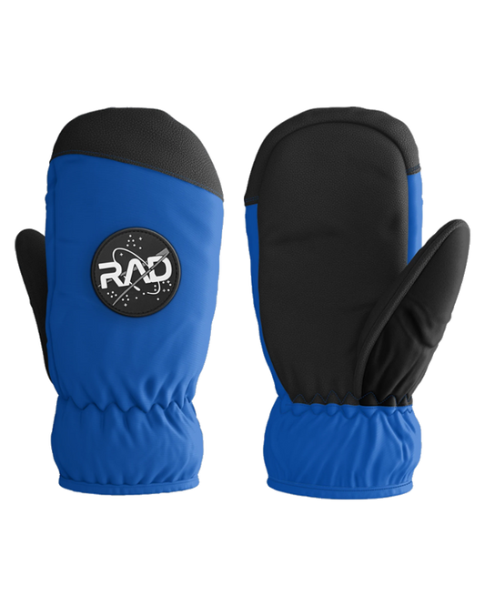 RAD Junior Mitten 2 - Space Blue Kids' Snow Gloves & Mittens - Trojan Wake Ski Snow