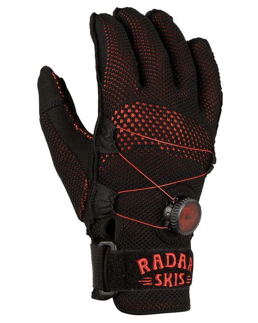 Radar Airknit-K BOA Waterski Gloves - 2024 Waterski Gloves - Mens - Trojan Wake Ski Snow