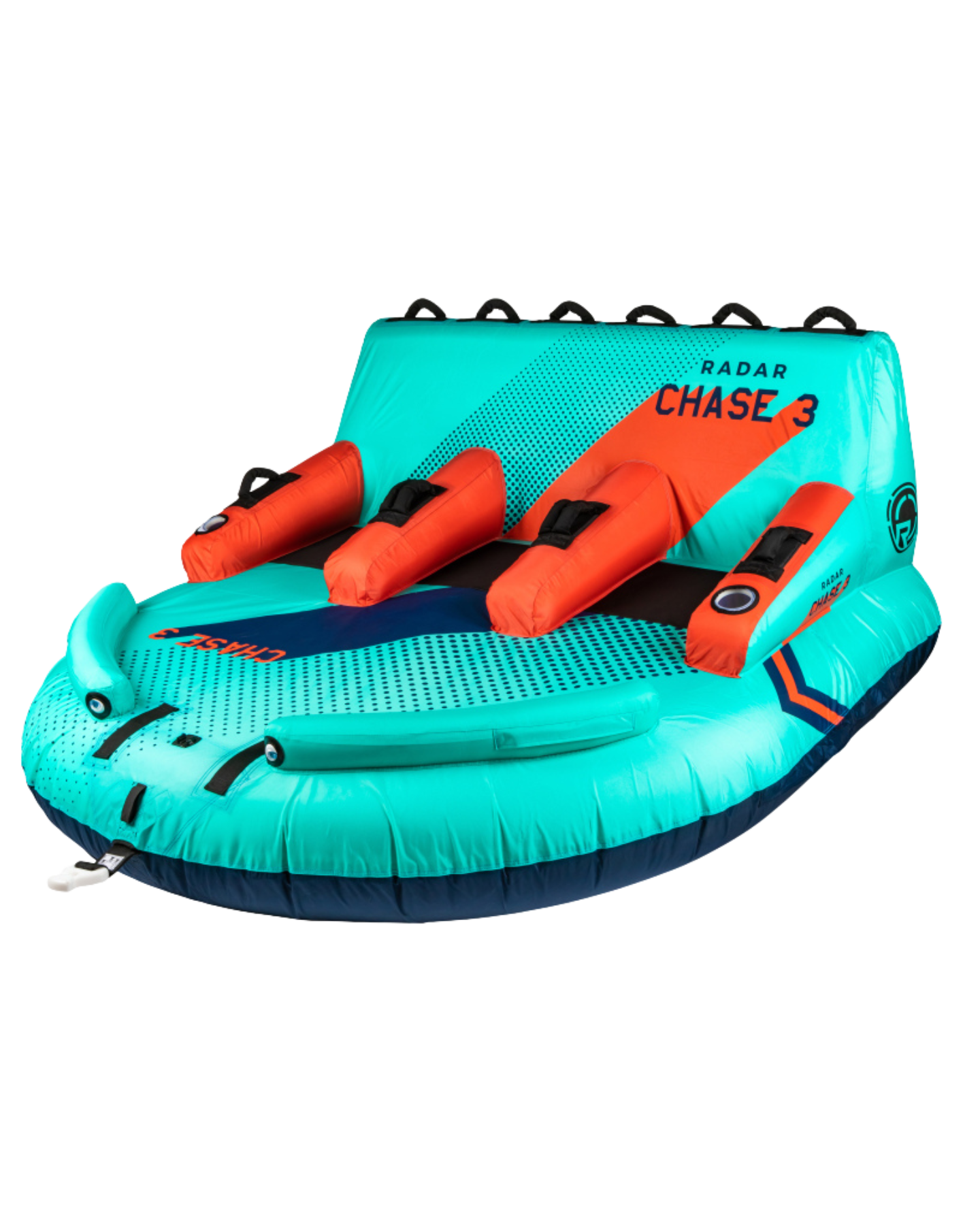 Radar Chase Lounge 3 Tube Tubes, 3 Person Tubes - Trojan Wake Ski Snow