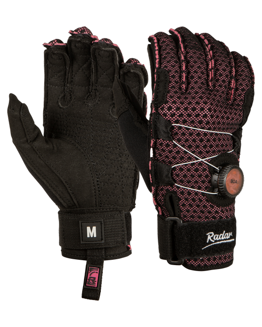 Radar Lyric-A Women's BOA Waterski Gloves - 2024 Waterski Gloves - Womens - Trojan Wake Ski Snow