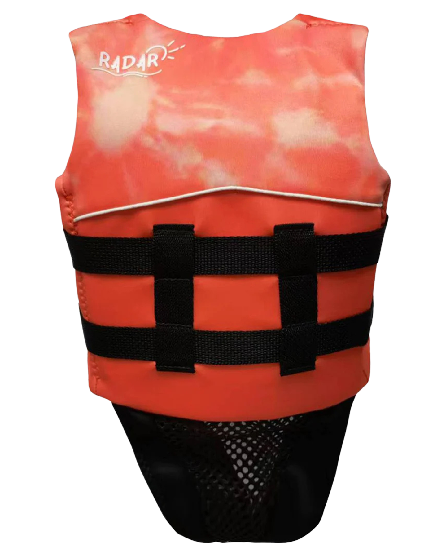 Radar TRA L50s Girls Vest - Bubble Gum Swirl Life Jackets - Trojan Wake Ski Snow