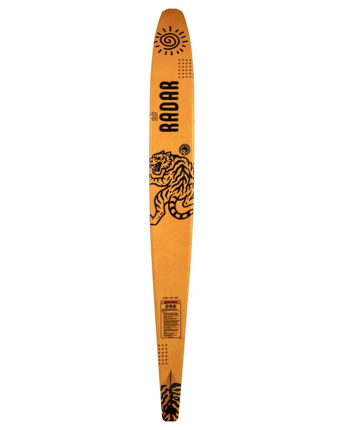 Radar TRA Waterski - Matte Black / Tiger Yellow - view 3