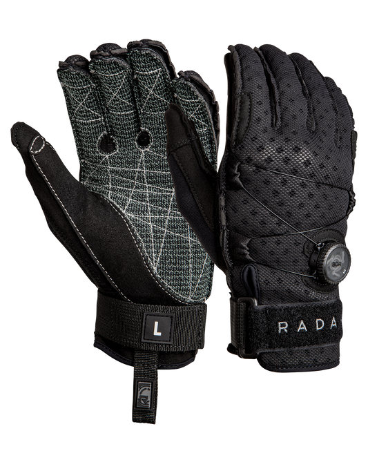 Radar Vapor-K BOA Waterski Gloves - 2024 Waterski Gloves - Mens - Trojan Wake Ski Snow