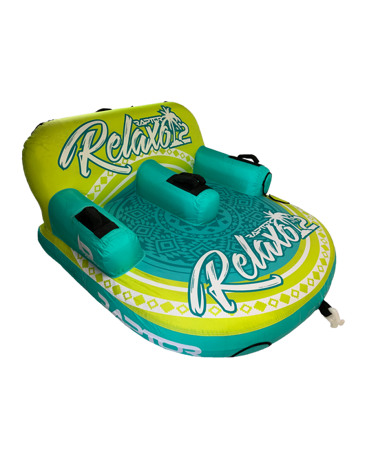 Raptor Relaxo 2 Tube Tubes - Trojan Wake Ski Snow