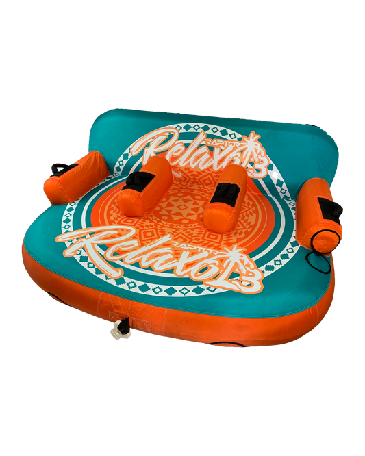 Raptor Relaxo 3 Tube Tubes - Trojan Wake Ski Snow