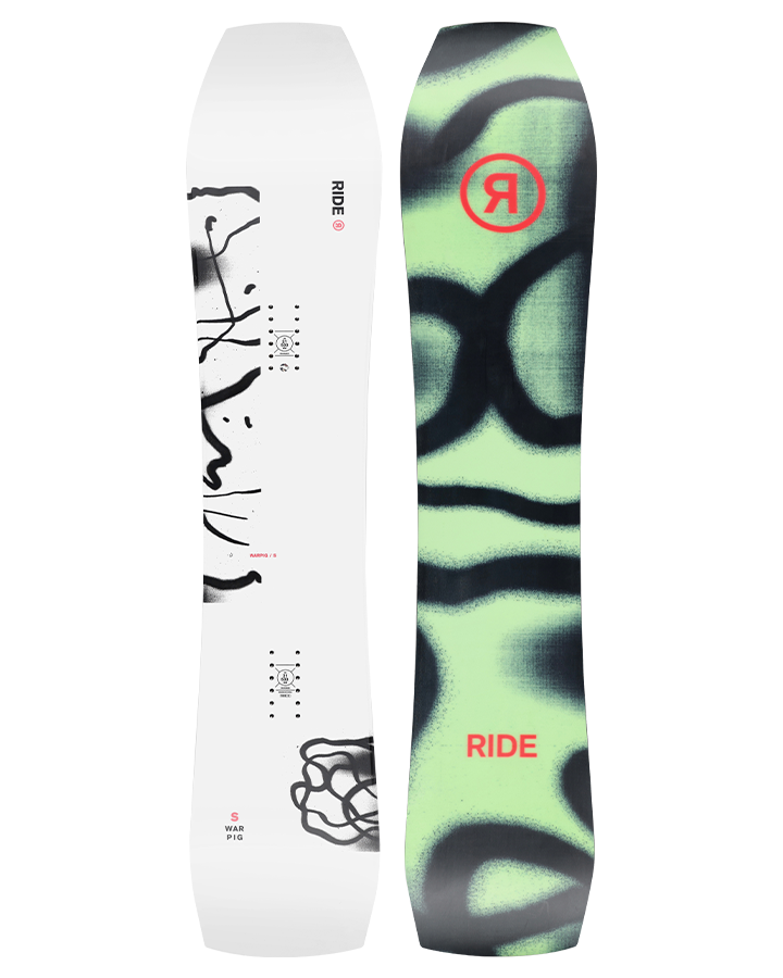 Ride Warpig Snowboard - 2025 Men's Snowboards - Trojan Wake Ski Snow