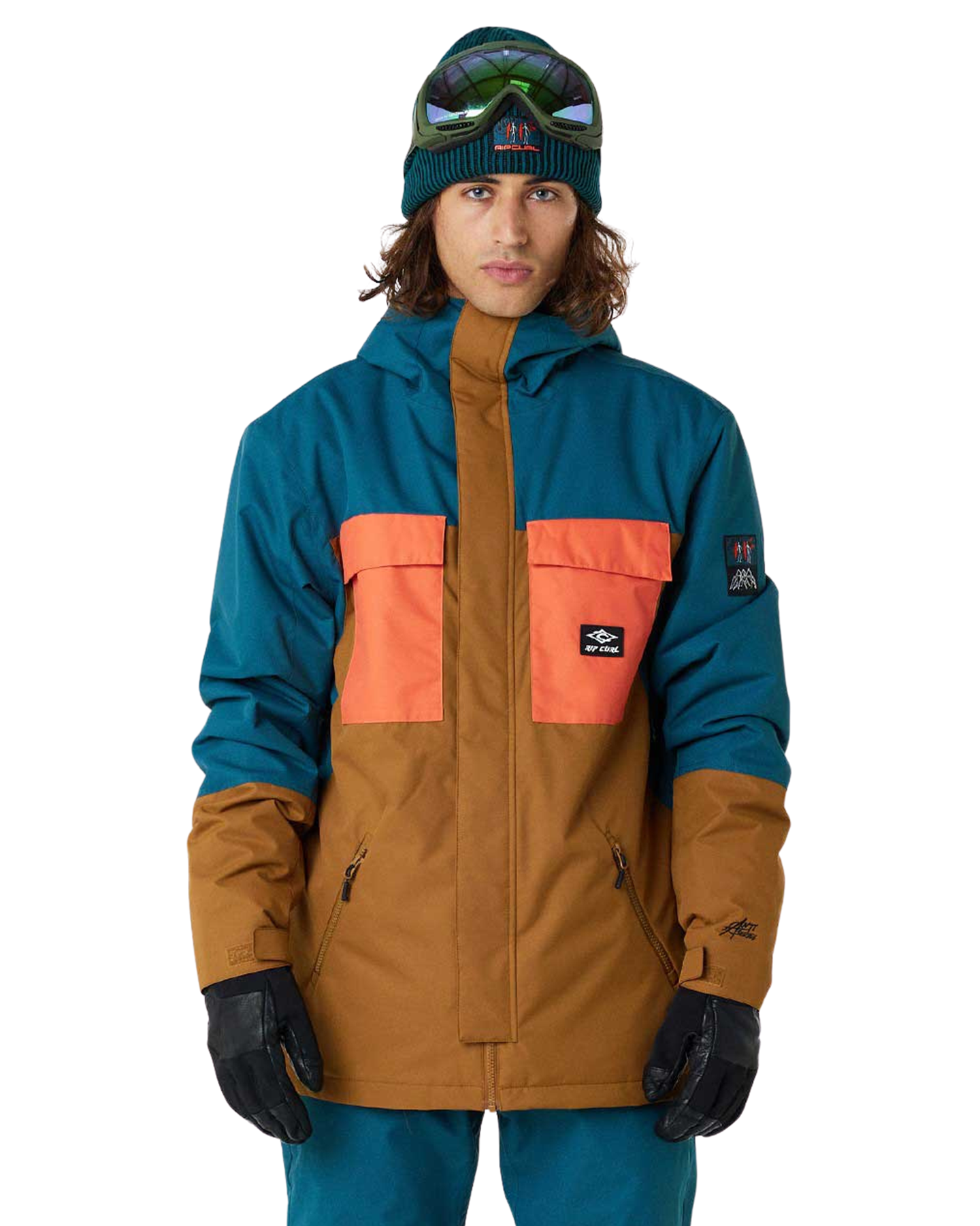 Rip Curl Pinnacle 10K Men's Snow Jacket (Size S) Men's Snow Jackets - Trojan Wake Ski Snow