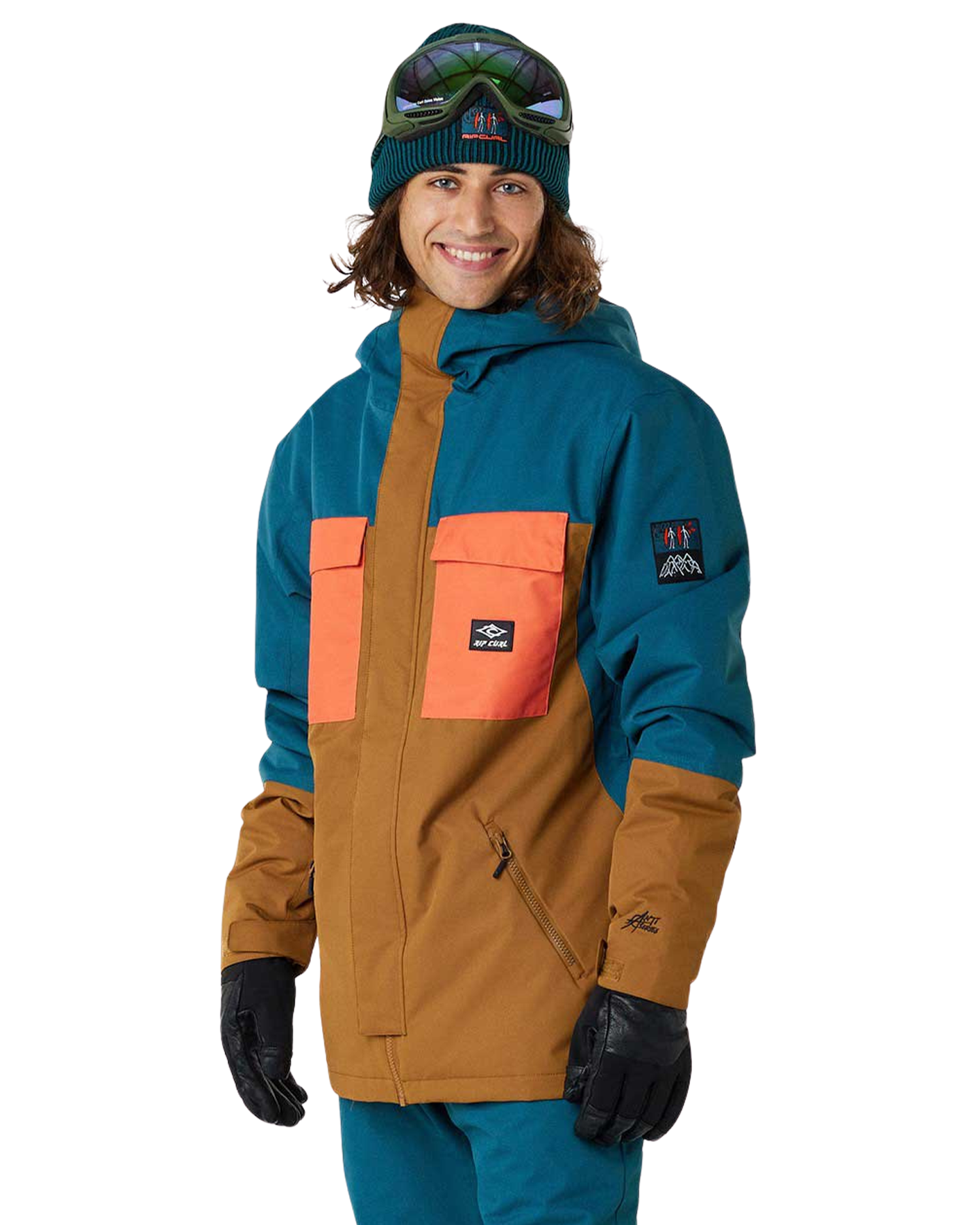 Rip Curl Pinnacle 10K Men's Snow Jacket (Size S) Men's Snow Jackets - Trojan Wake Ski Snow