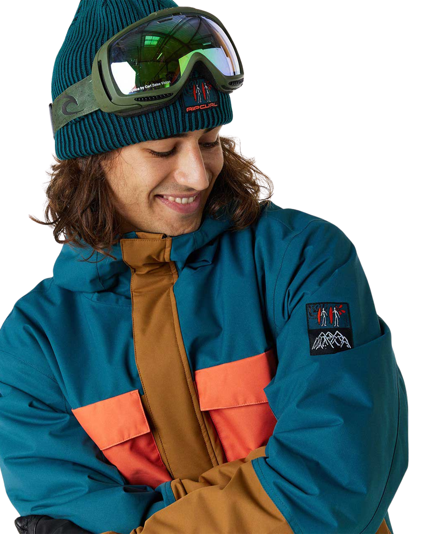 Rip Curl Pinnacle 10K Men's Snow Jacket (Size S) Men's Snow Jackets - Trojan Wake Ski Snow