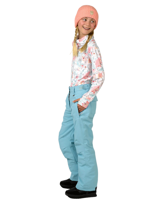 Rojo BF4EVA Girl's Snow Pant - Petit Four - 2023 Kids' Snow Pants - Trojan Wake Ski Snow