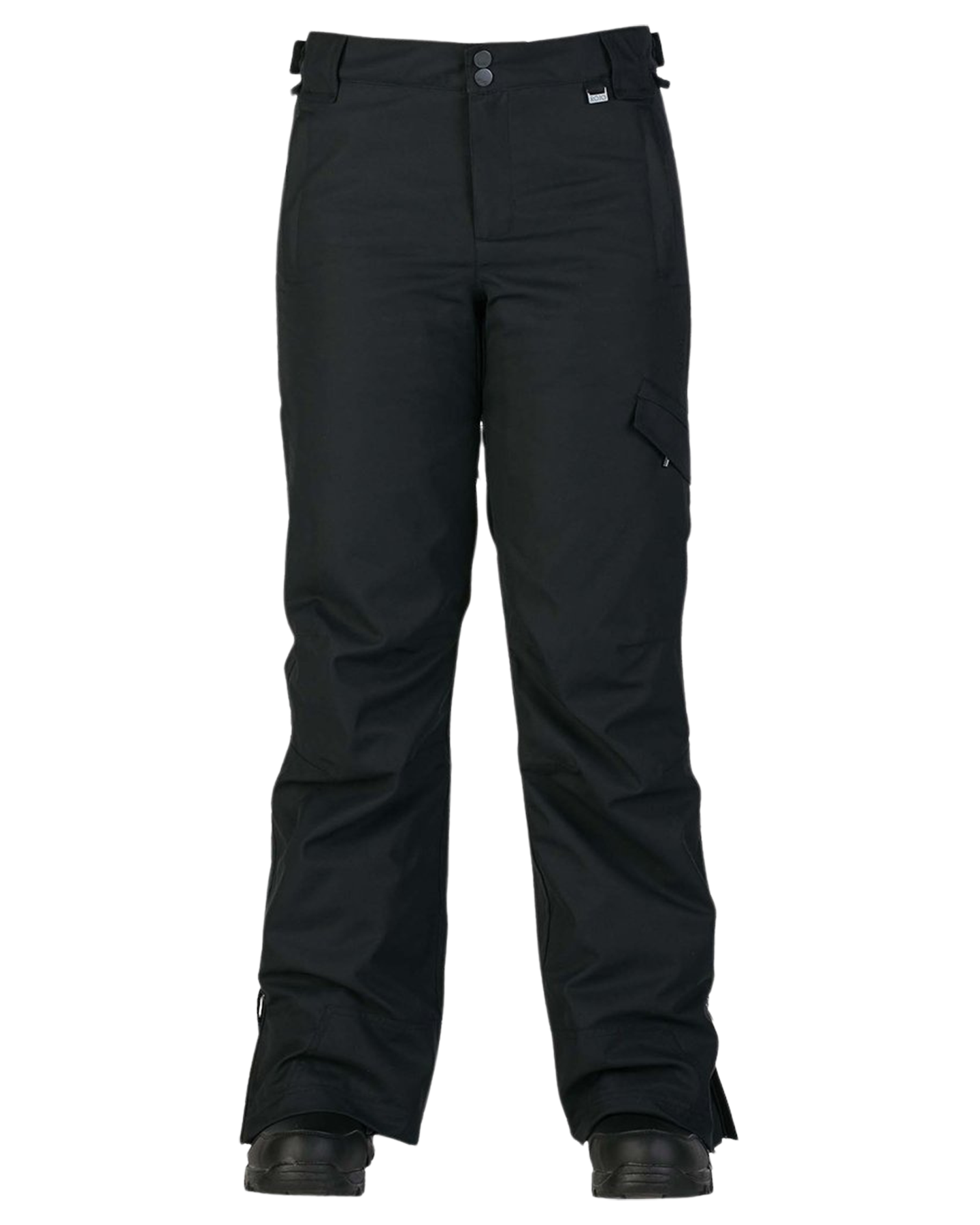Rojo BF4EVA Girl's Snow Pant - True Black - 2023 Kids' Snow Pants - Trojan Wake Ski Snow