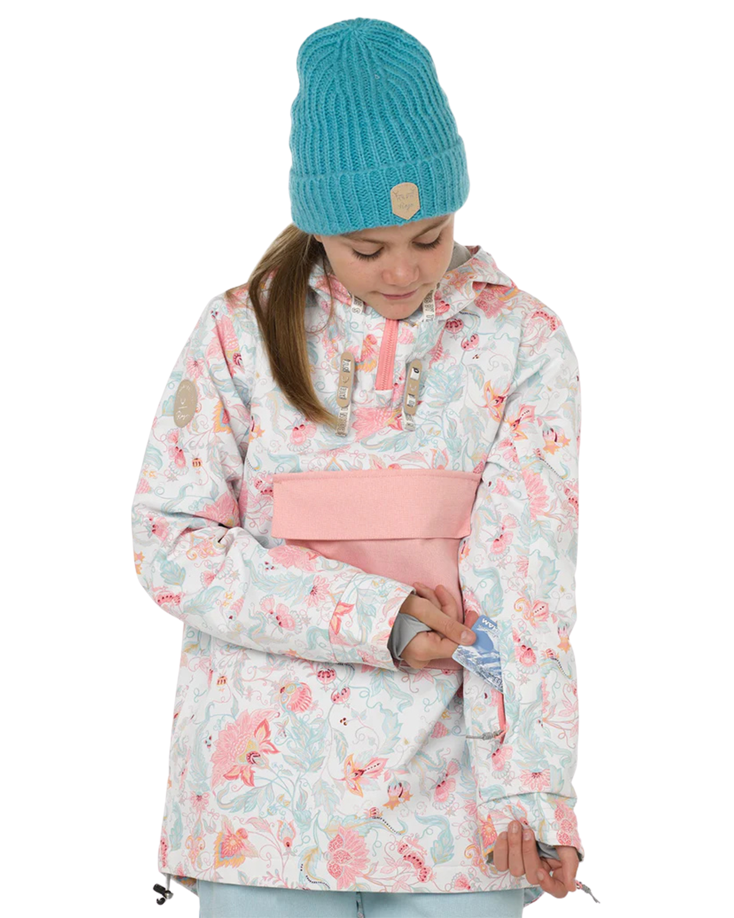 Rojo Hazel Girl's Snow Jacket - Royale Snow White - 2023 Kids' Snow Jackets - Trojan Wake Ski Snow