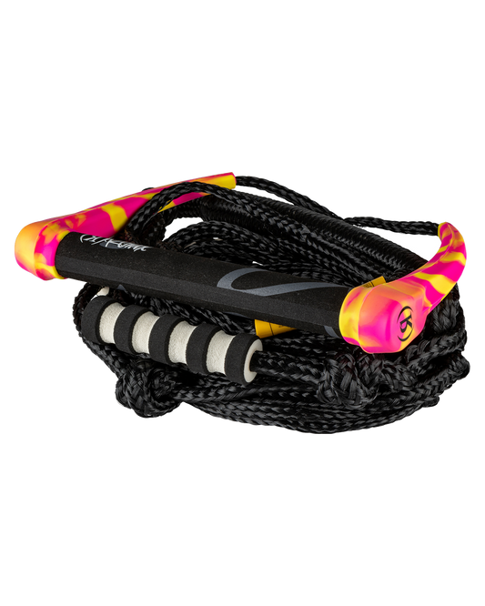 Ronix 808 Silicone Surf Rope With Handle - Tropical Swirl