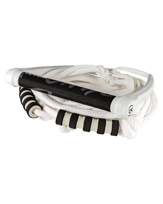 Ronix 808 Silicone Surf Rope With Handle - Whiteout
