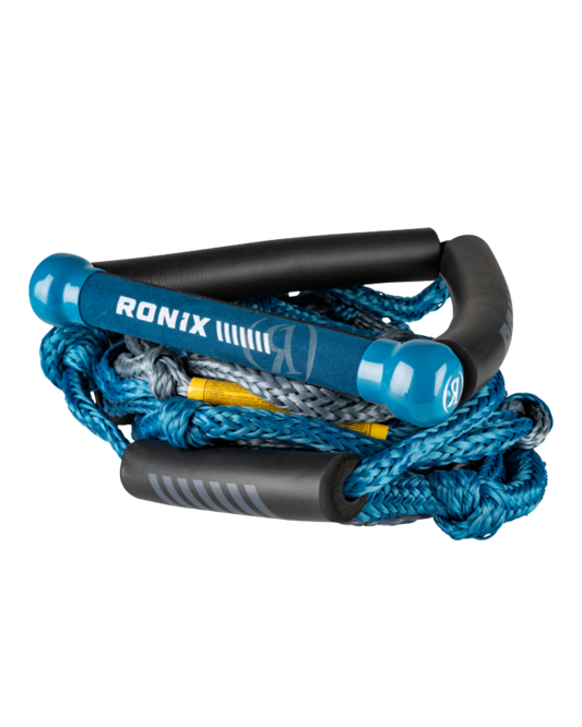 Ronix Bungee Surf Rope With Handle - Slate Blue Wakesurf Ropes & Handles - Trojan Wake Ski Snow
