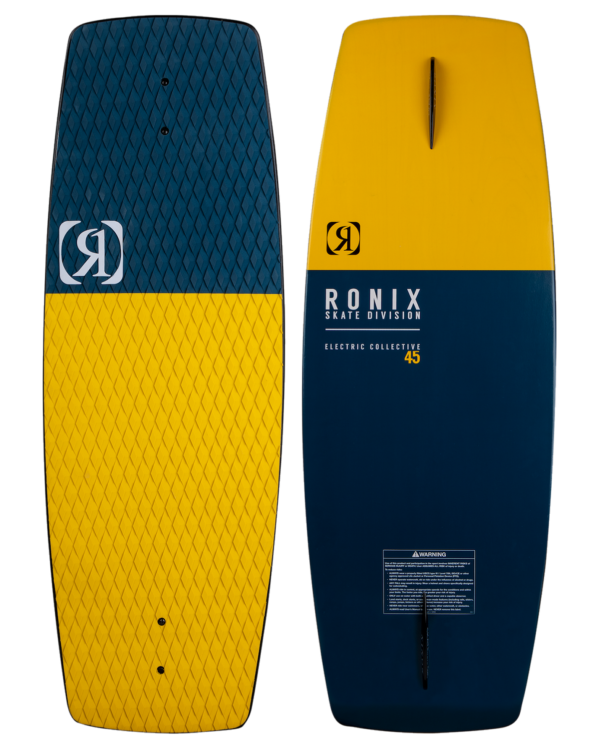 Ronix Electric Collective Wakeskate - Navy / Mustard - view 4